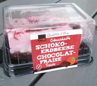 Chocolat fraise tranche