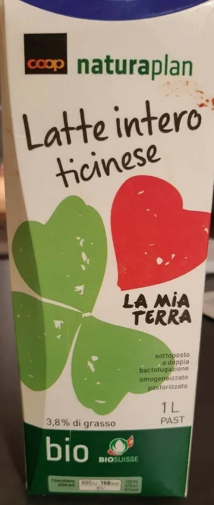 Latte intero ticinese