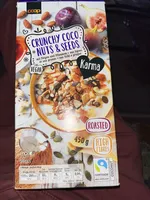 Crunchy Coco Nuts & Seeds aux figues et aux prunes