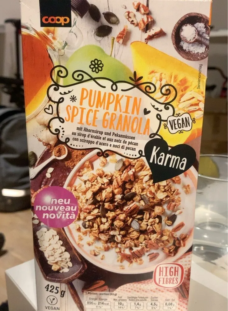 Pumpkin Spice Granola