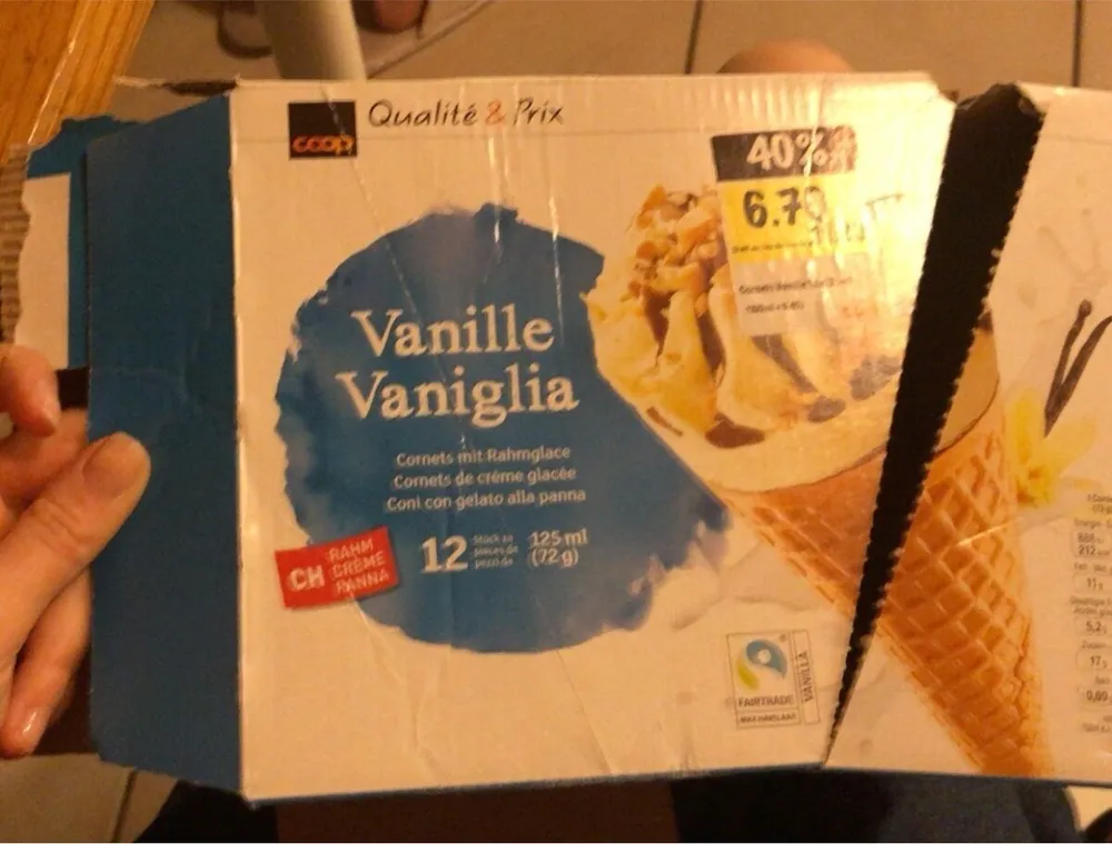 Creme glacee a la vanille