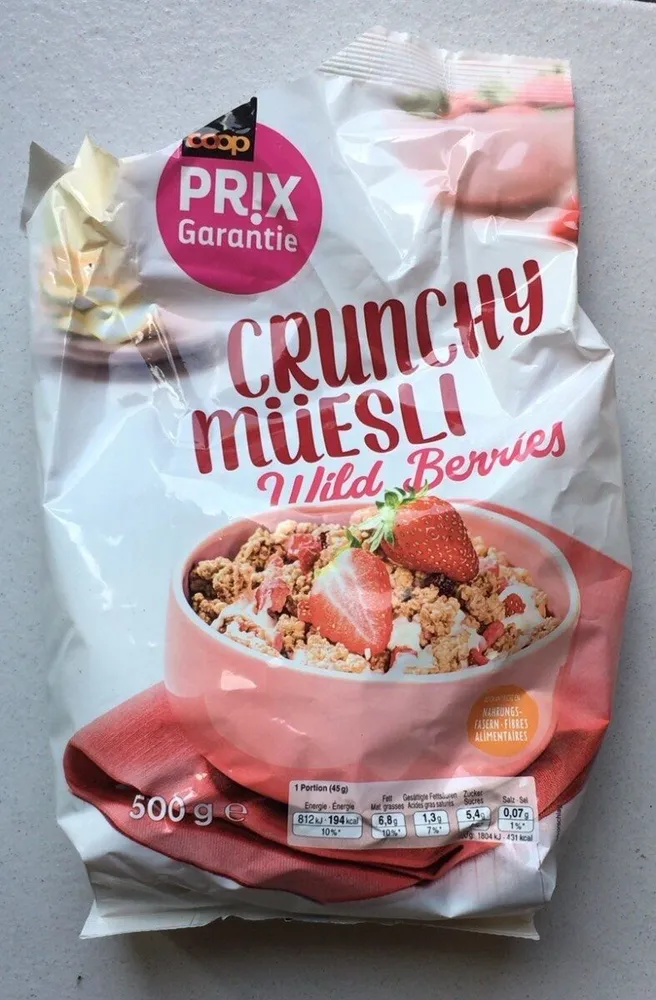 Crunchy Müesli Wild Berries