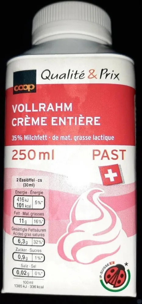 Crème entière