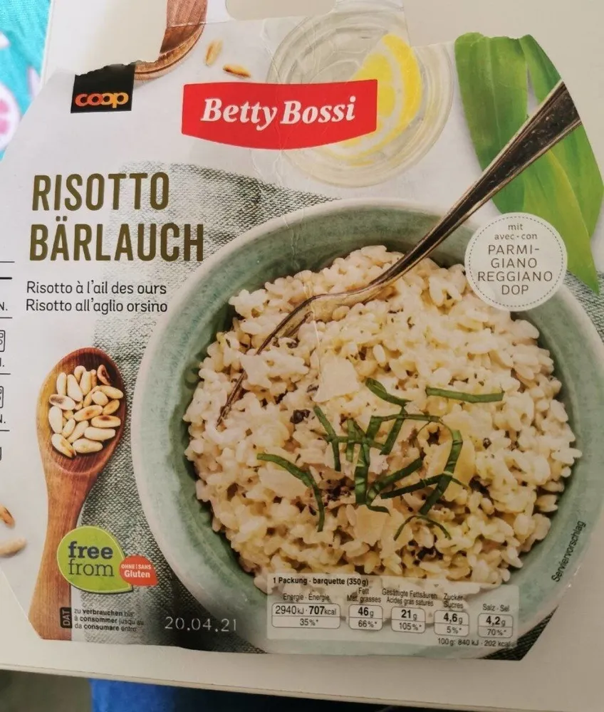 Risotto à l'ail des ours