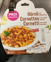 Cornettes à la viande hachée
