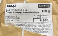 Landbrötli Hobelfleisch Gruyére