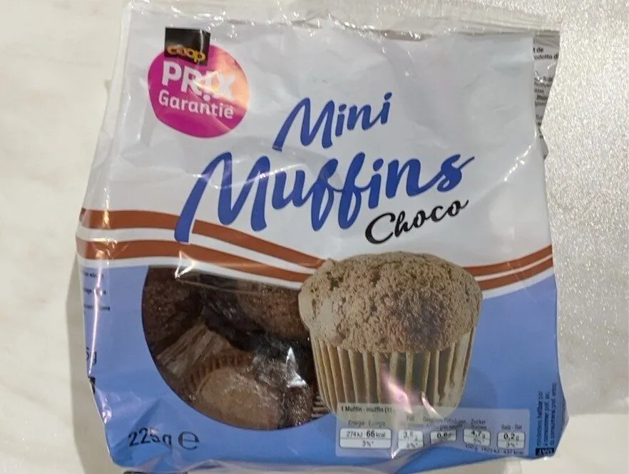 Mini muffins choco