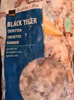 Black Tiger crevettes
