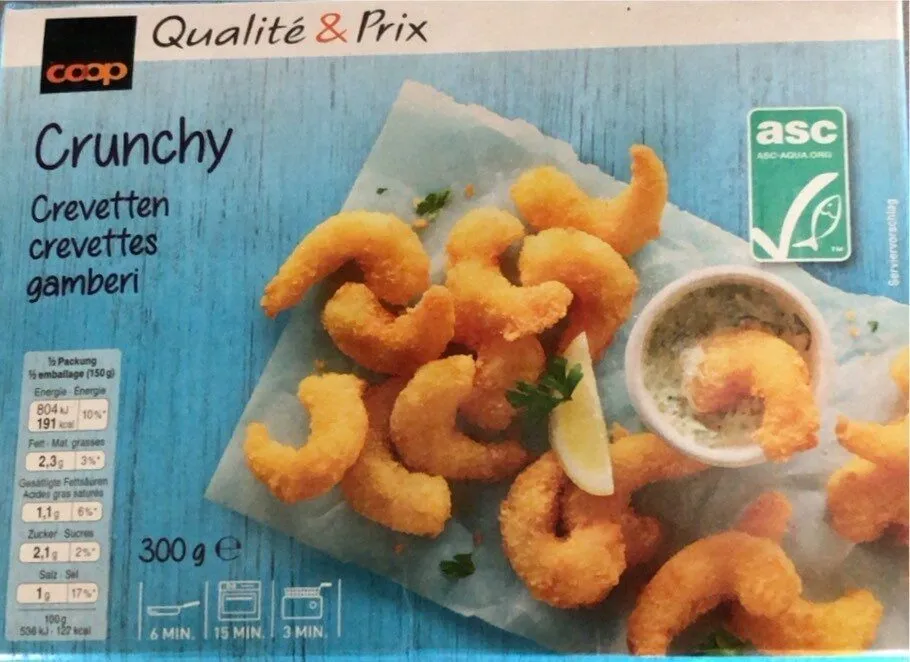 Crunchy crevettes