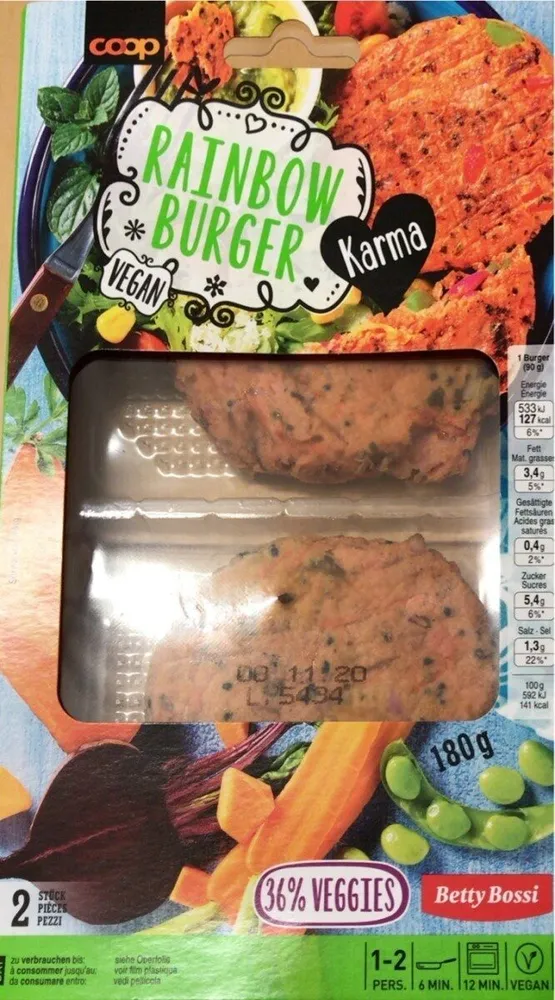 Rainbow Burger