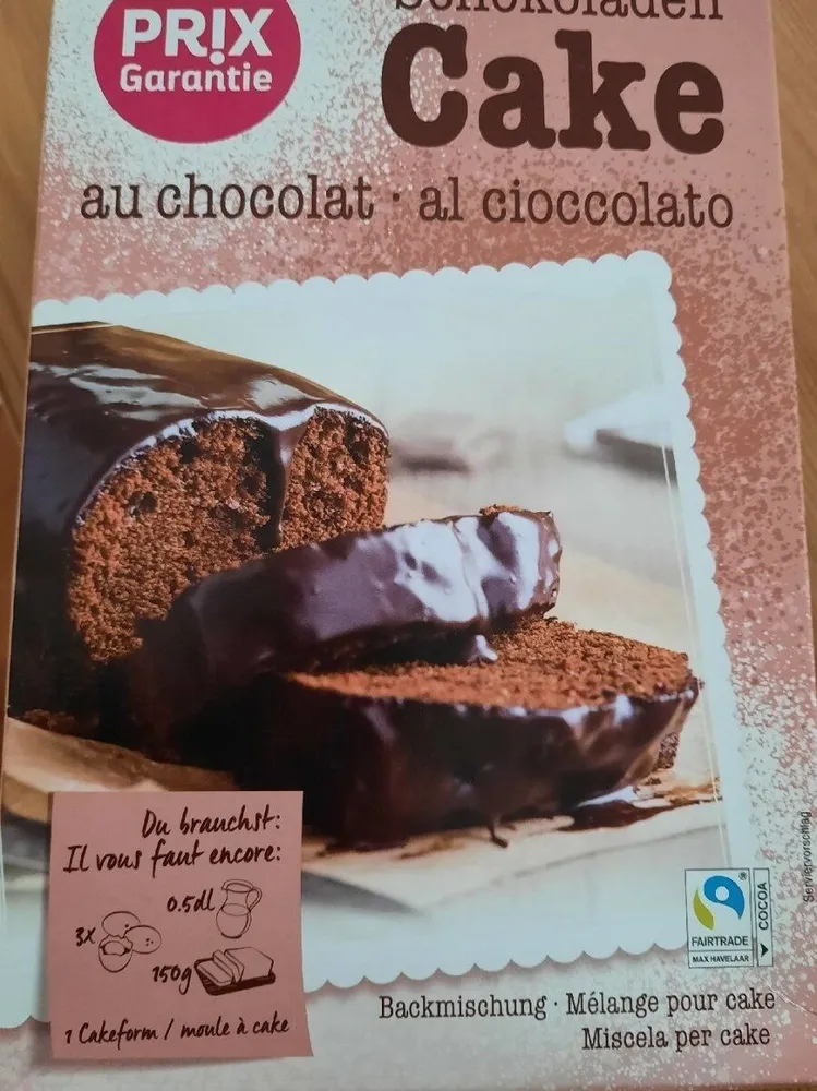 Cake au chocolat (poudre)