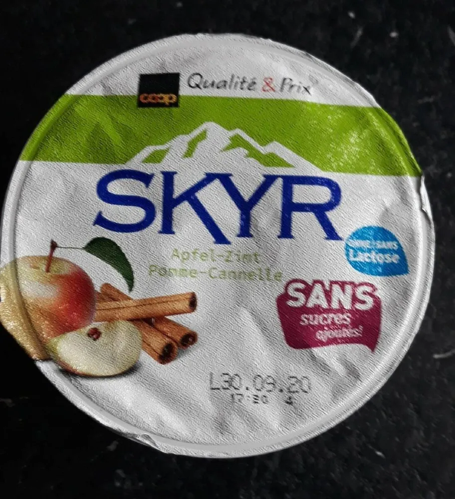 Skyr pomme-cannelle