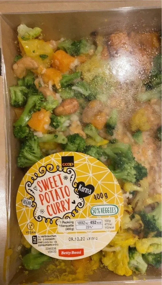 Sweet potato curry