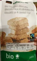 Biscuits aux 4 céréales bio