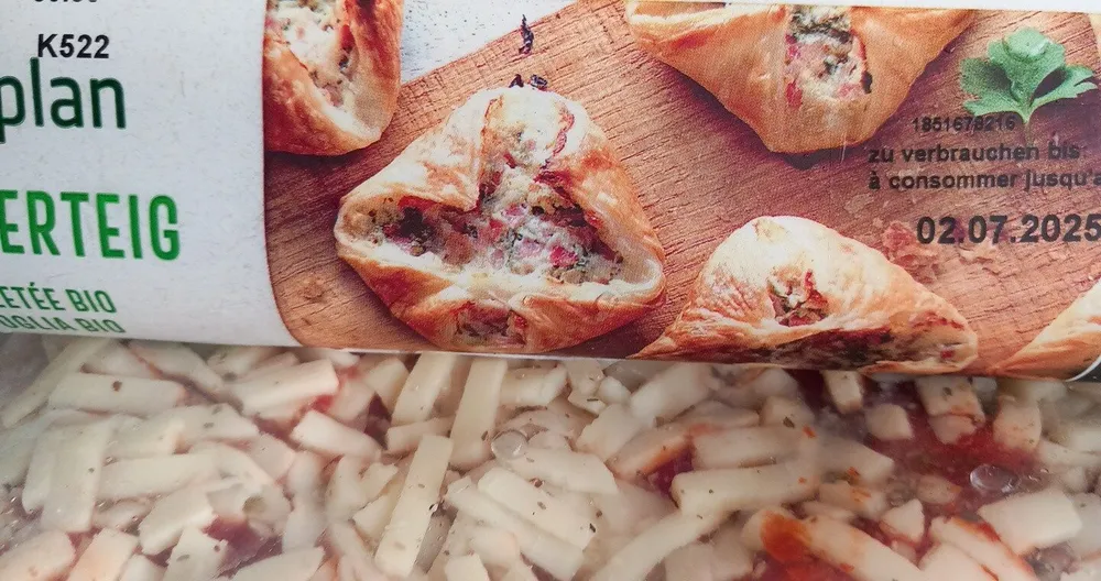 Bio Blätterteig