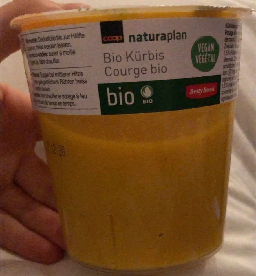 Soupe a la courge bio