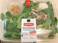 Nüsslisalat mit Speck & Ei