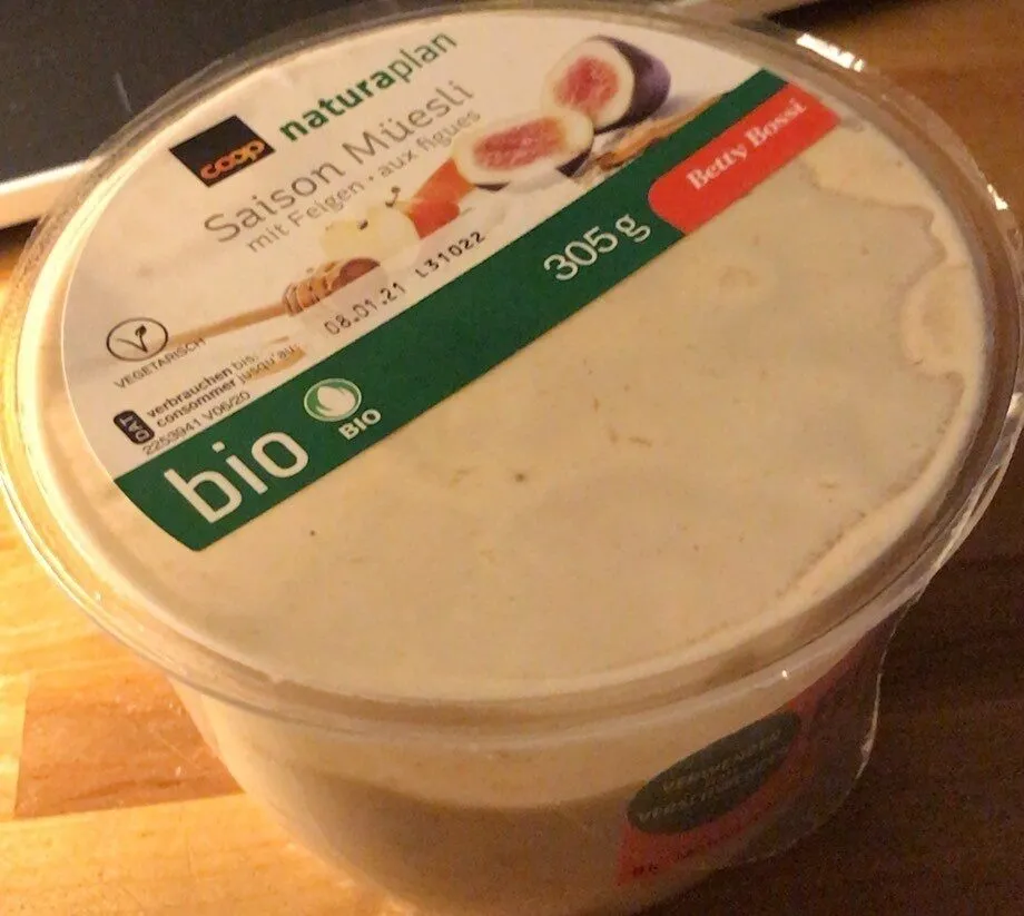 Saison muesli aux figues