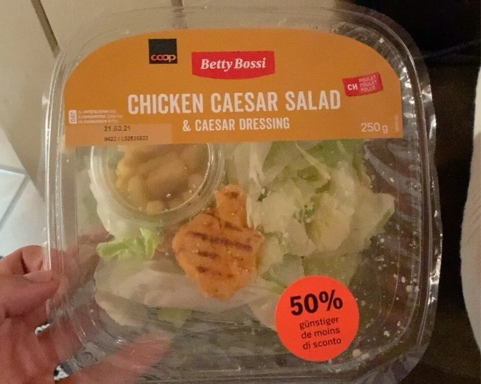 Chicken caesar salad