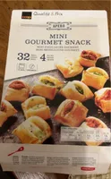 Mini gourmet snack