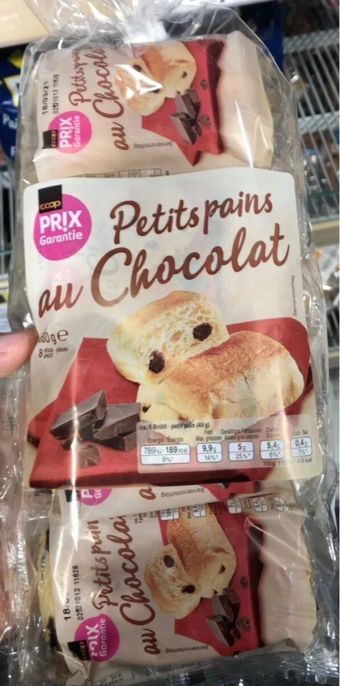Petits pains chocolat