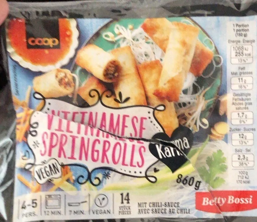 Vietnamese springrolls