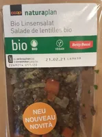 Salade de lentilles bio