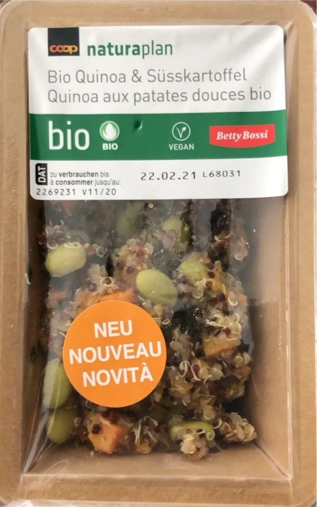 Quinoa aux patates douces bio