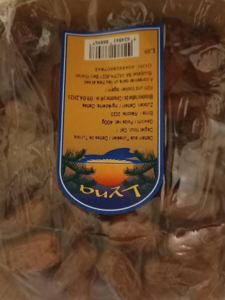 Dates séchées