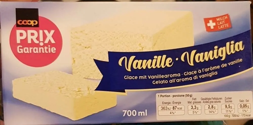 Glace vanille