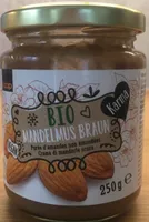 Purée d’amandes non émondées BIO