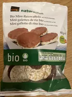Mini galette de riz bio au chocolat au lait