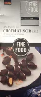 Amandes au Chocolat noir salé