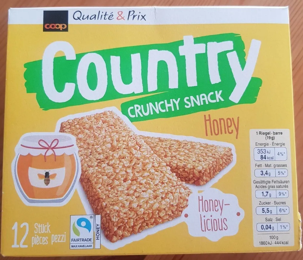 Country Crunchy Snack Honey