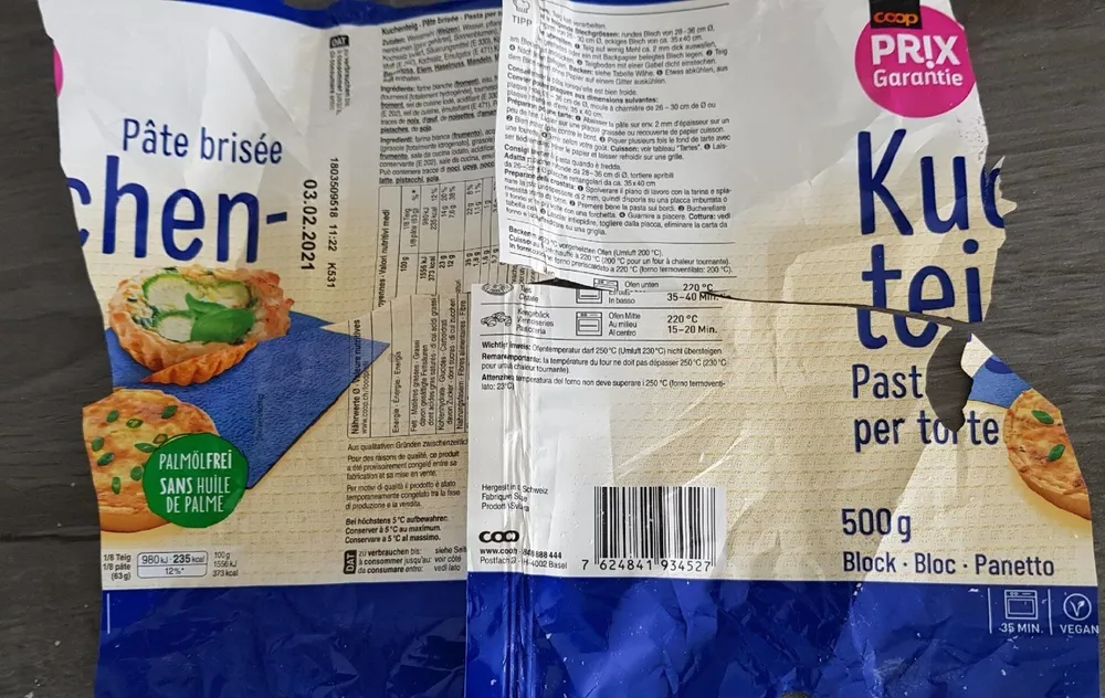Pâte brisée