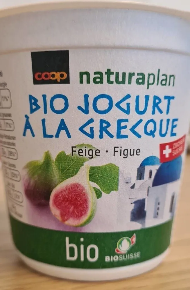 BIO JOGURT À LA GRECQUE FEIGE - FIGUE