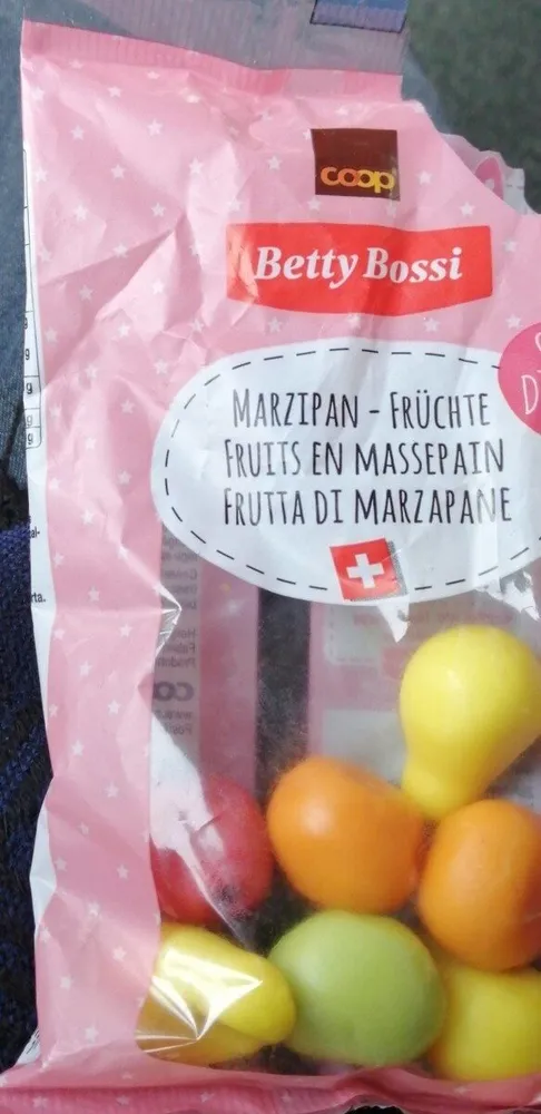 Fruits marzipan
