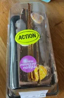 Tranches a la mousse au chocolat