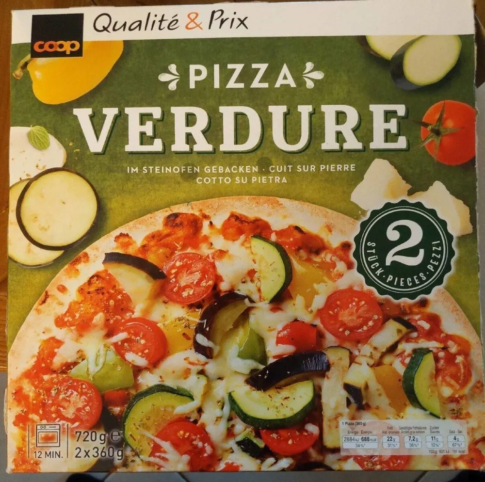 Pizza Verdure