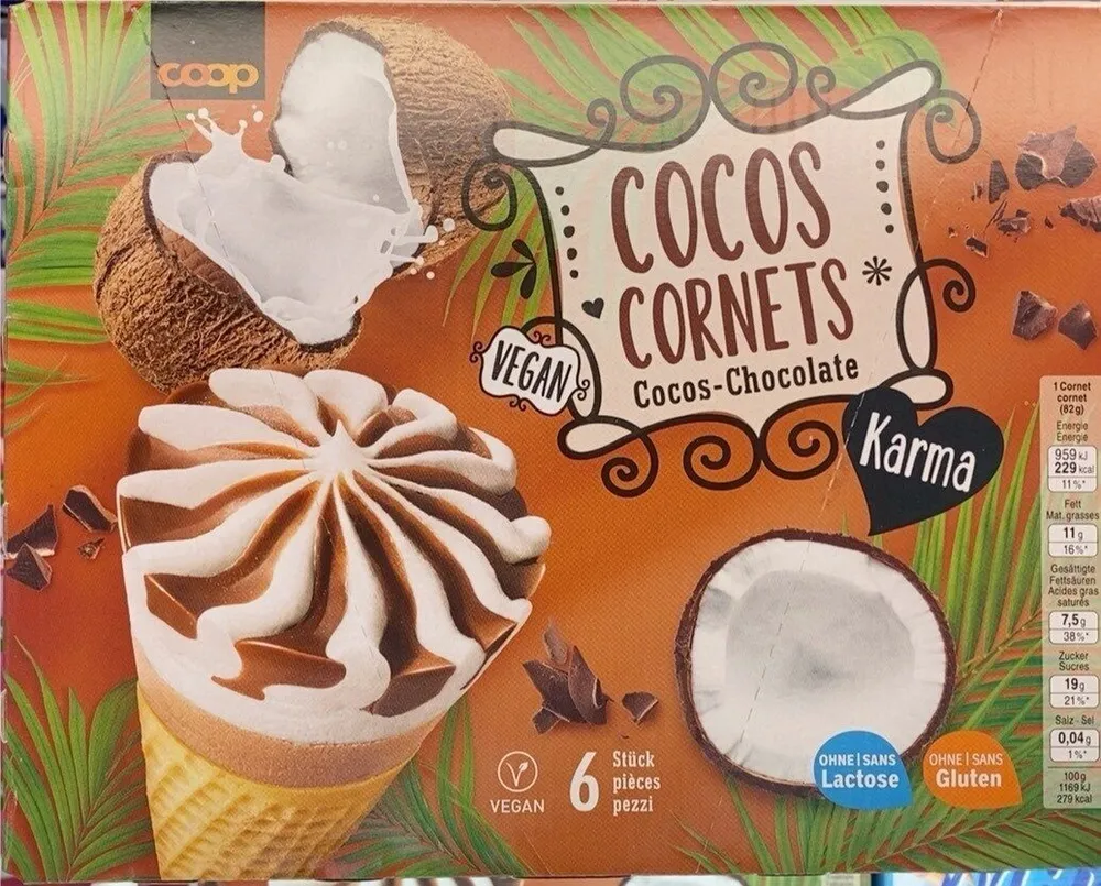 Cocos cornets
