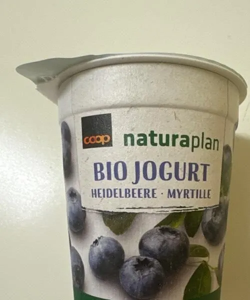 Bio Jogurt Heidelbeere · Myrtille