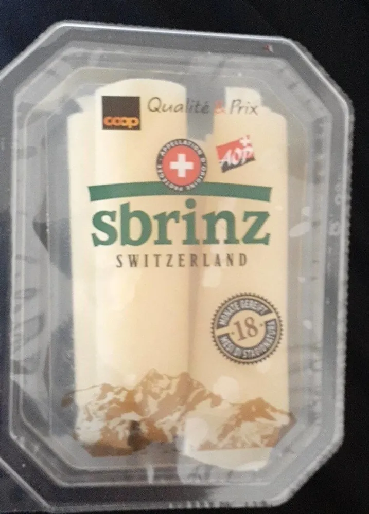 Sbrinz switzerland
