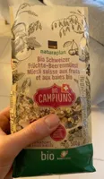Müesli suisse aux fruits et aux baies bio