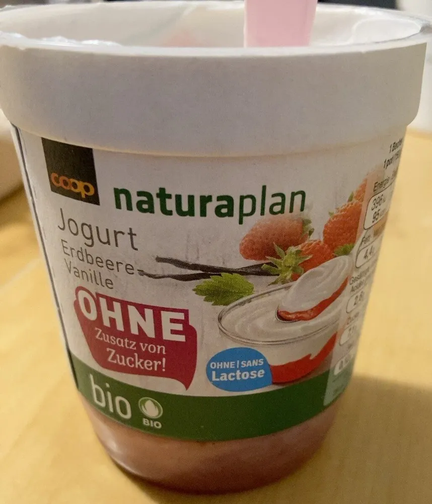 Bio Jogurt Fraise-Vanille