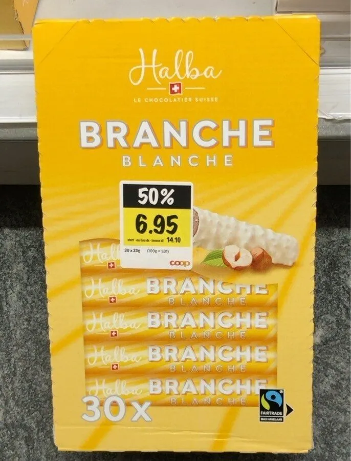 Branche blanche