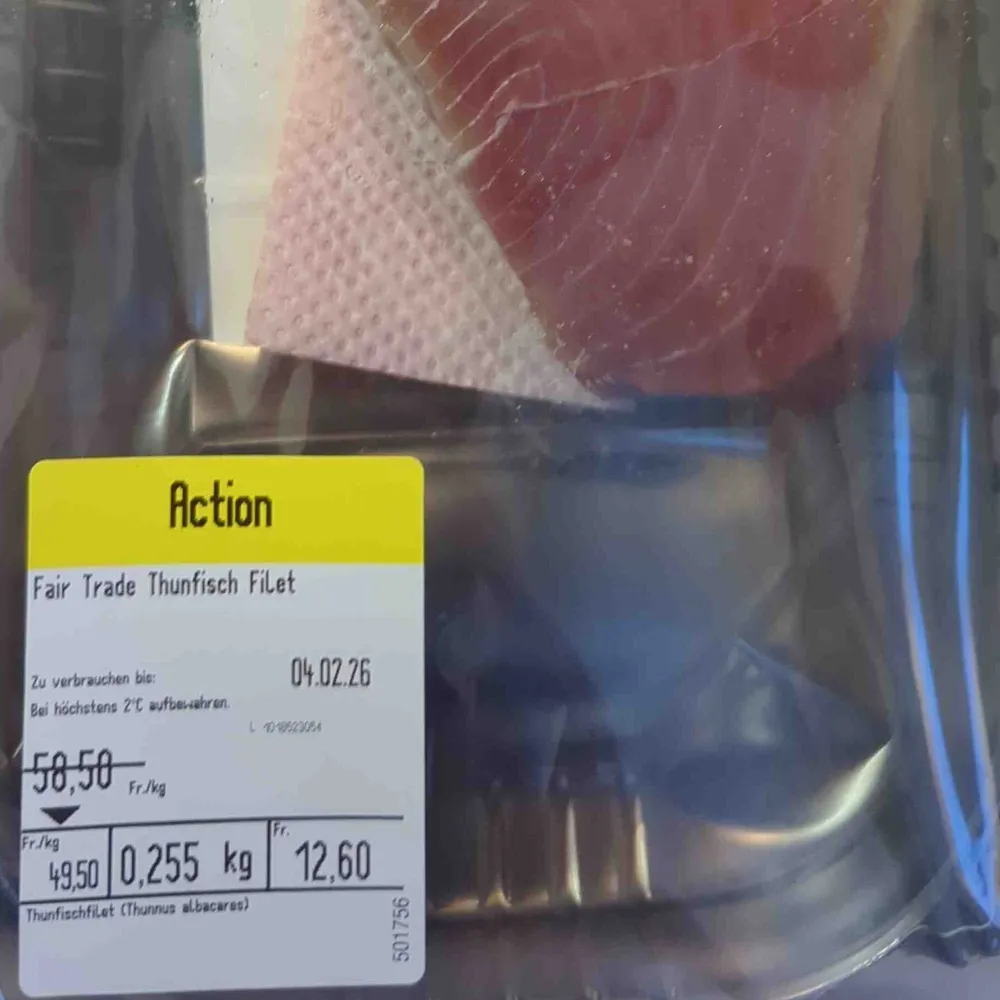 Thunfisch Filet