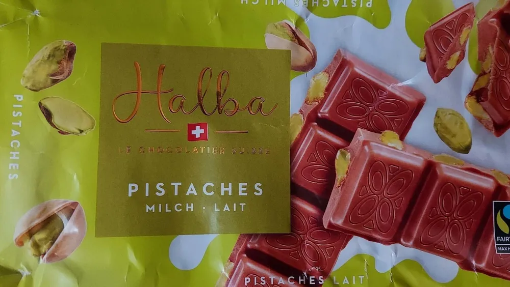Pistaches lait