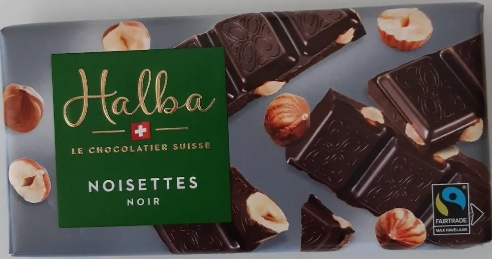 Chocolat noisettes noir