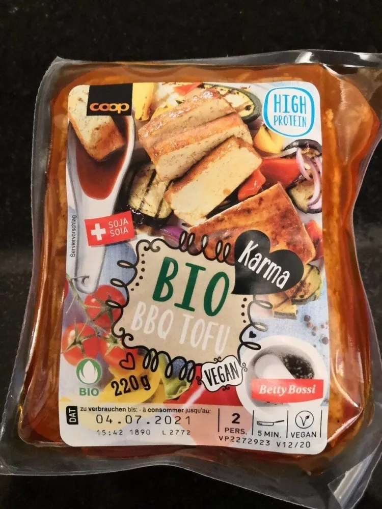Bio bbq tofu