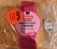 Focaccia prosciutto cotto & provolone